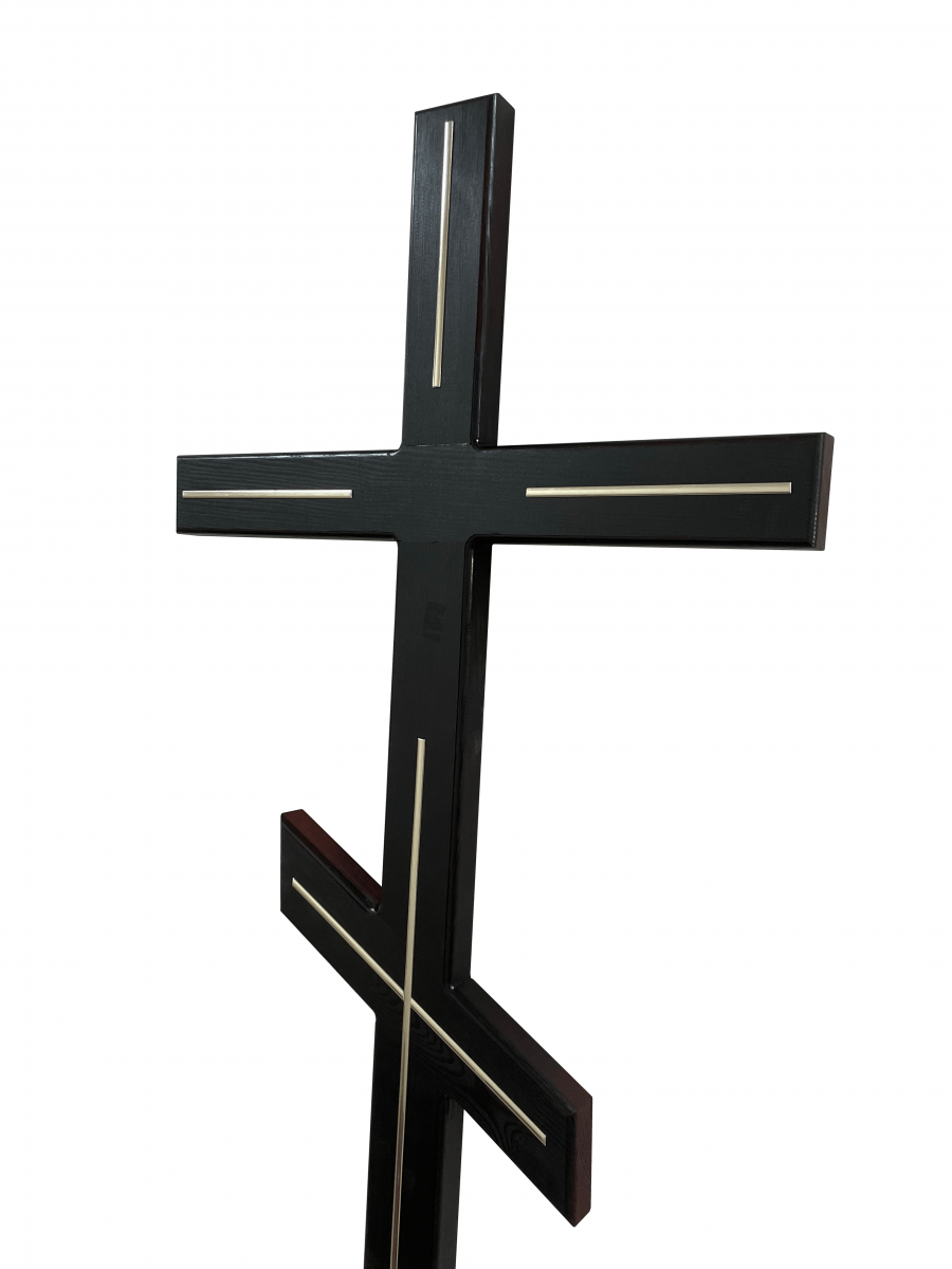 Крест мод. 31, православный лакированный 1950*75*35