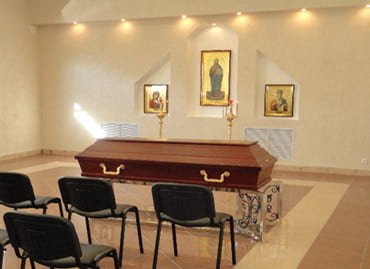 Траурный зал ритуальный в Минске, цены
